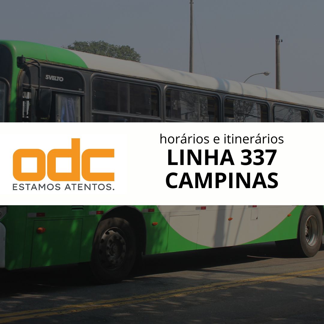 337 – Terminal Barão Geraldo / Unicamp até Facamp