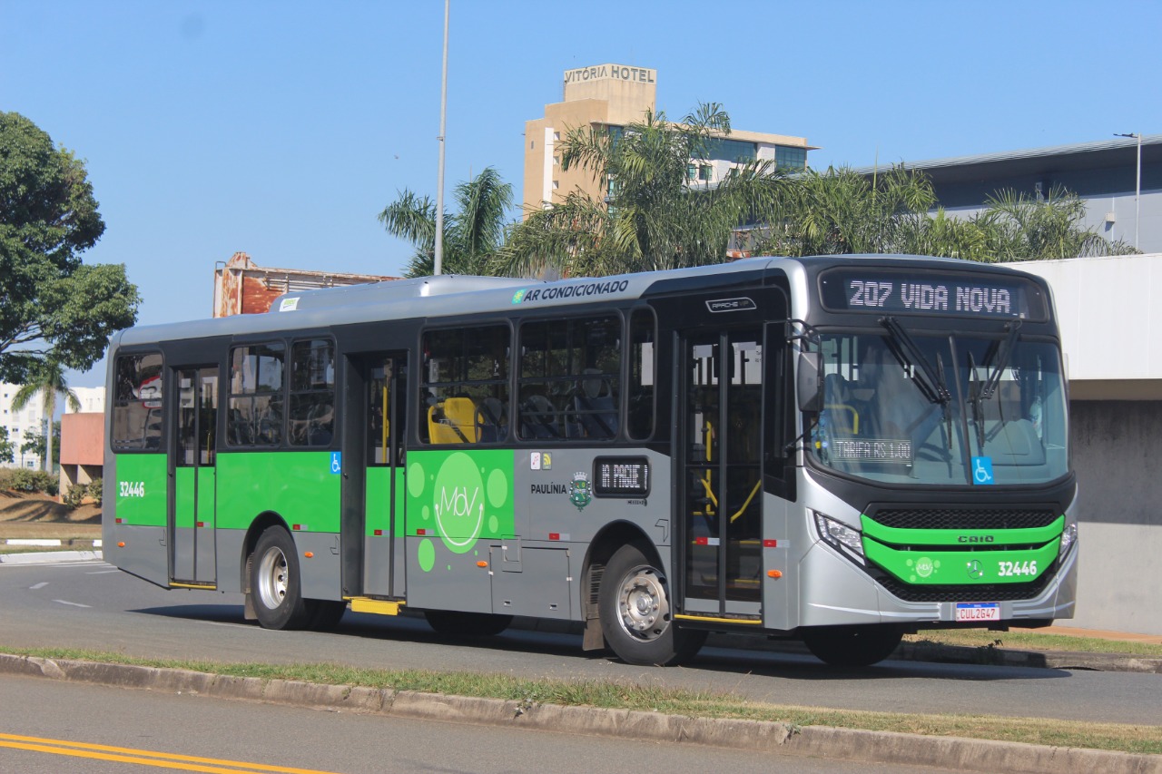 Nova linha de ônibus começa a rodar em Paulínia nesta segunda-feira