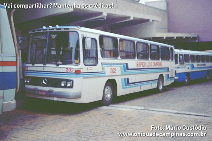  Os ônibus rodoviários da Rápido Luxo Campinas que iam para Vinhedo