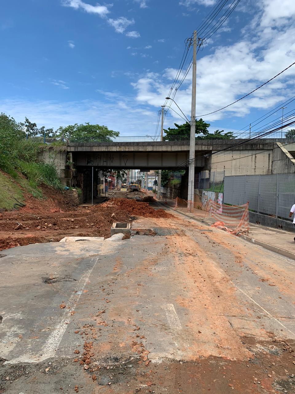  Já atrasadas, obras do BRT em Campinas ficaram totalmente paradas por uma semana