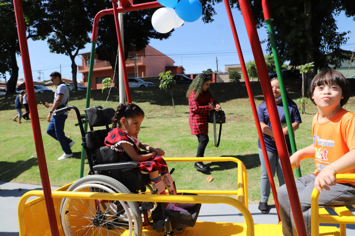 Prefeitura de Campinas inaugura mais um parque infantil inclusivo