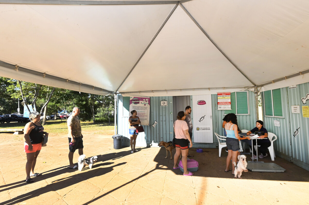 Quinta-feira é o último dia dos consultórios veterinários móveis no Bosque e no Nóbrega em Campinas