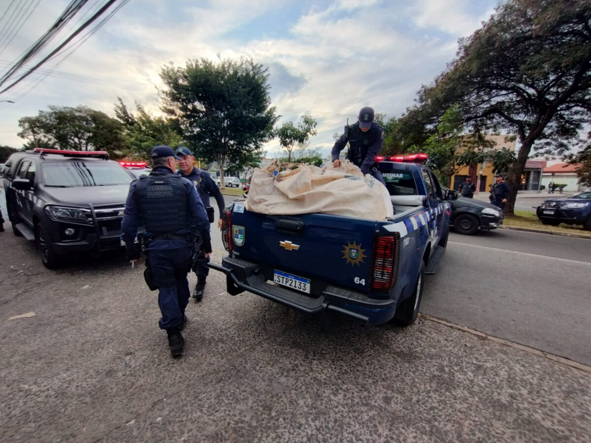 Guarda Municipal apreende mais de 1 tonelada de cabos de cobre furtados do BRT de Campinas