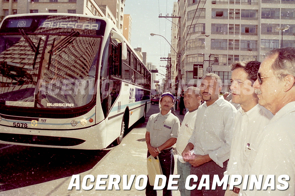 Passado do Transporte | O dia em que o prefeito Toninho colocou 100 ônibus enfileirados na Glicério