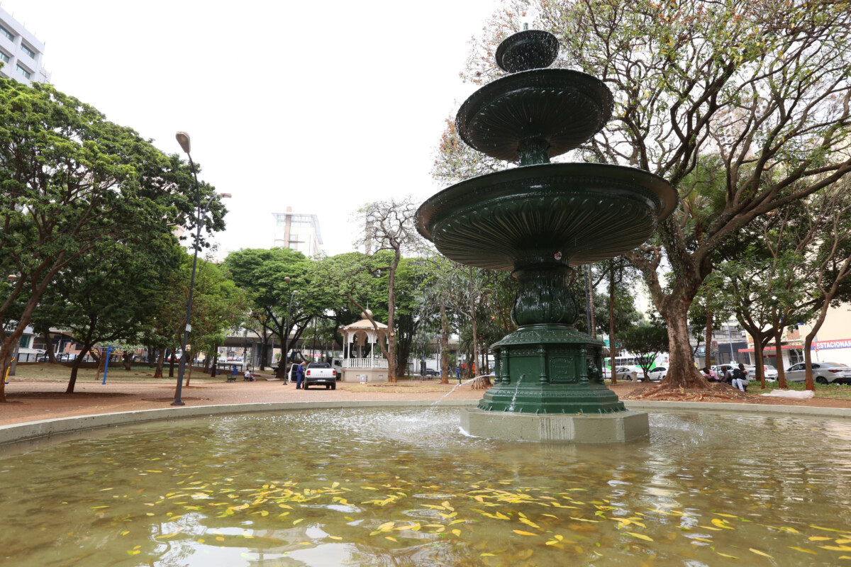 Chafariz do Largo do Pará em Campinas é recuperado e já está funcionando