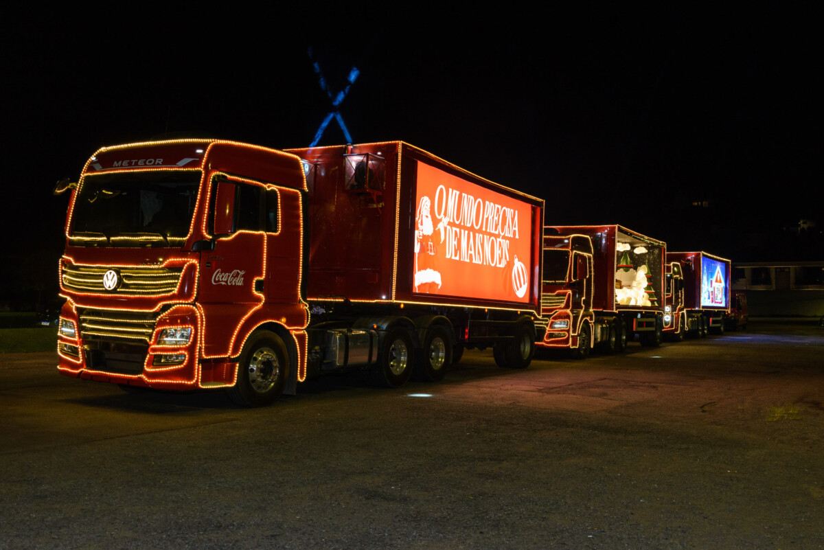 Caravana de caminhões iluminados da Coca-Cola passará por Campinas no dia 19; Veja o trajeto