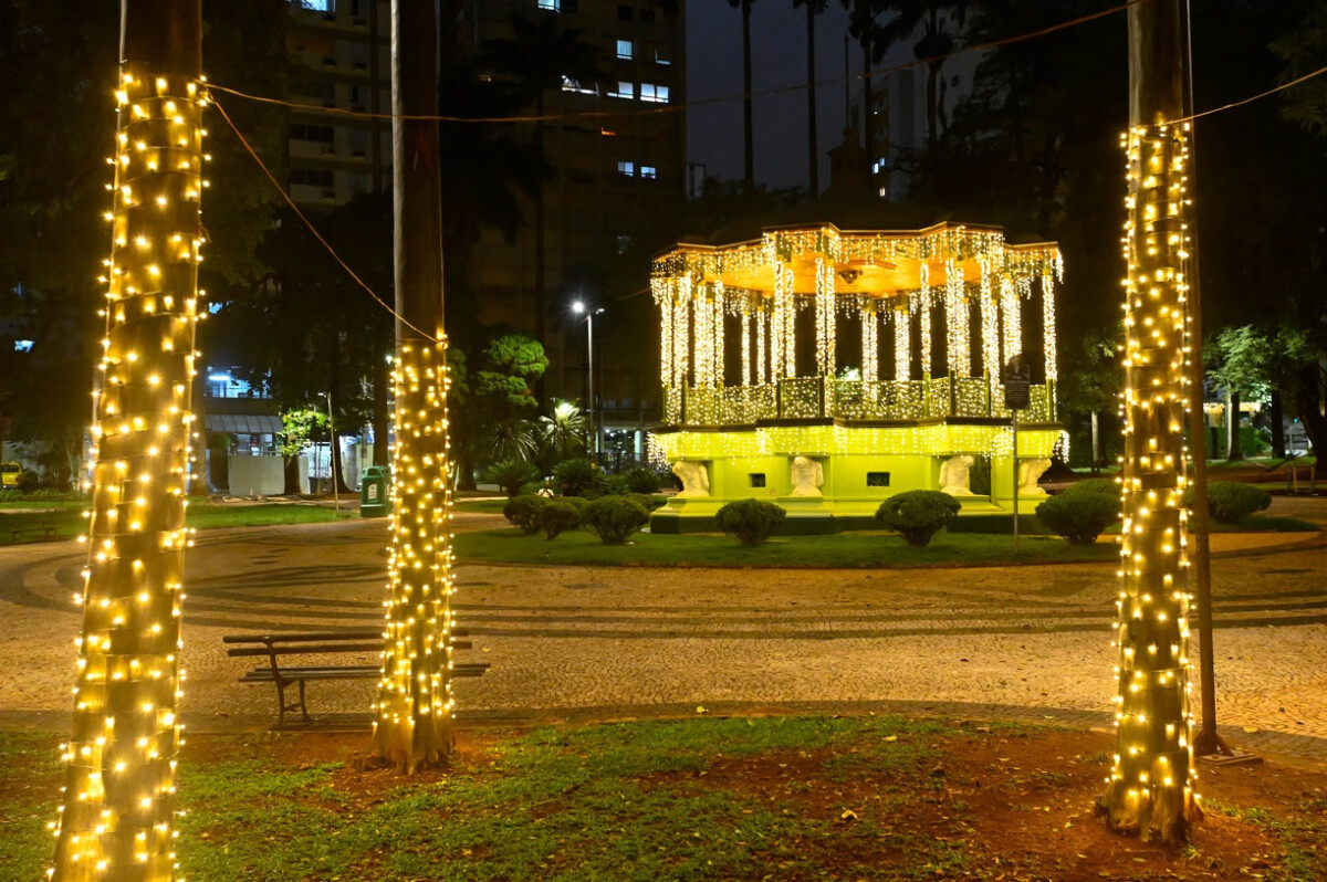 Prefeitura de Campinas ilumina vários pontos da cidade em alusão ao Natal