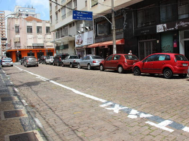 Rua Bernardino de Campos ganha vagas de Zona Azul nesta segunda-feira em Campinas