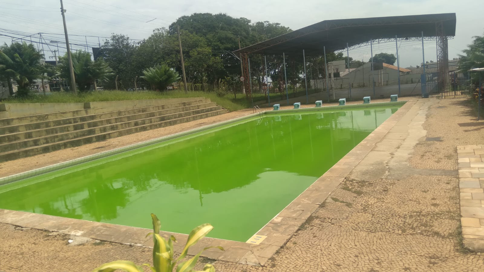 Bandidos voltam a vandalizar piscinas públicas em Campinas