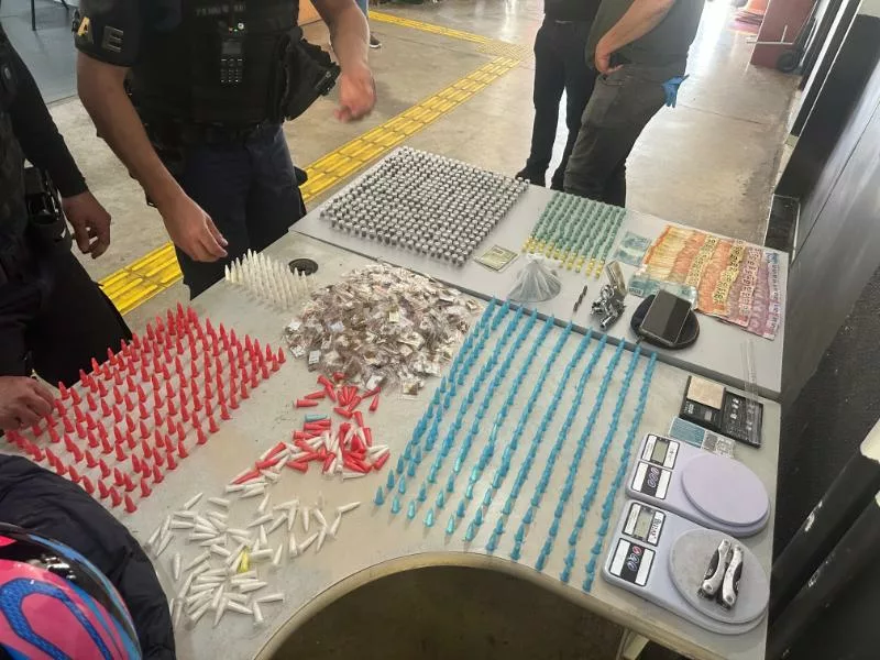 Guarda Municipal apreende grande quantidade de drogas no DIC em Campinas