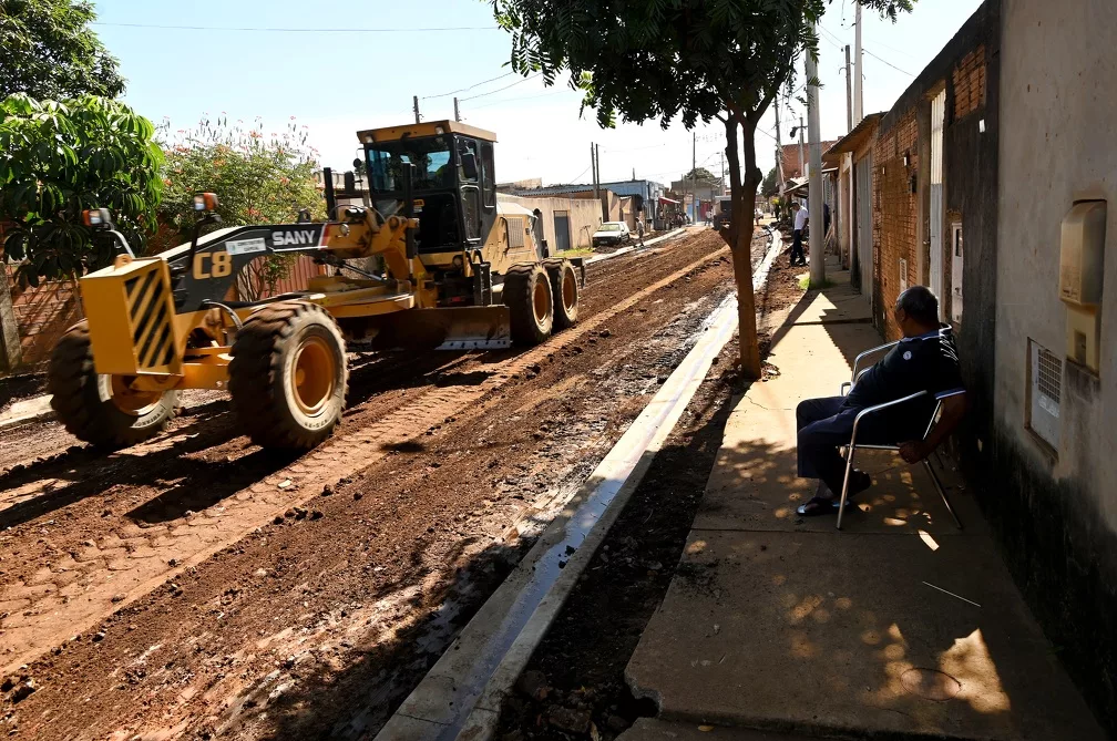 Obras de pavimentação no Jardim Itaguaçu em Campinas entram na fase final