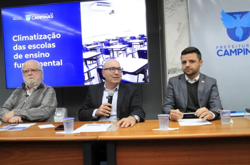 Escolas municipais de ensino fundamental de Campinas terão ar condicionado nas salas de aula
