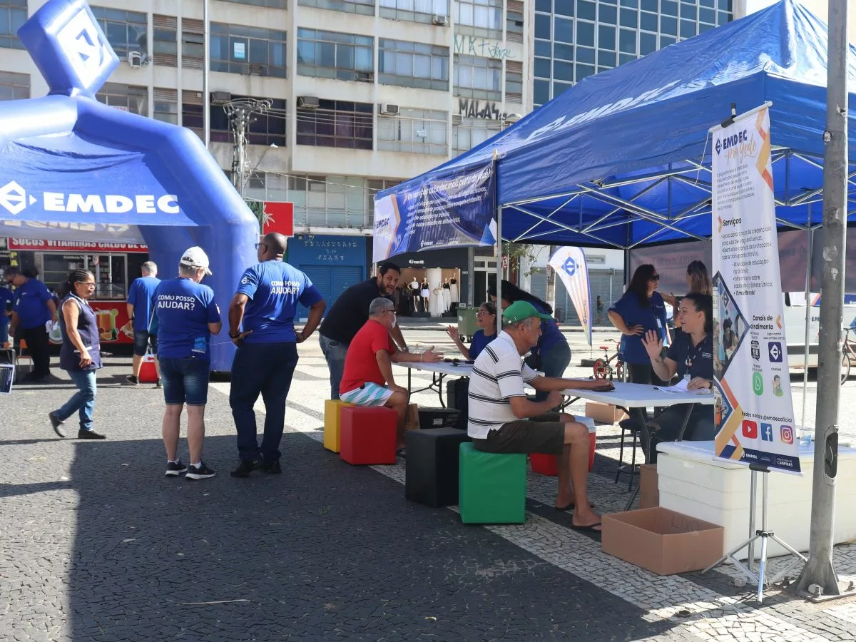 Campo Grande em Campinas recebe brincadeiras e serviços da Emdec neste final de semana