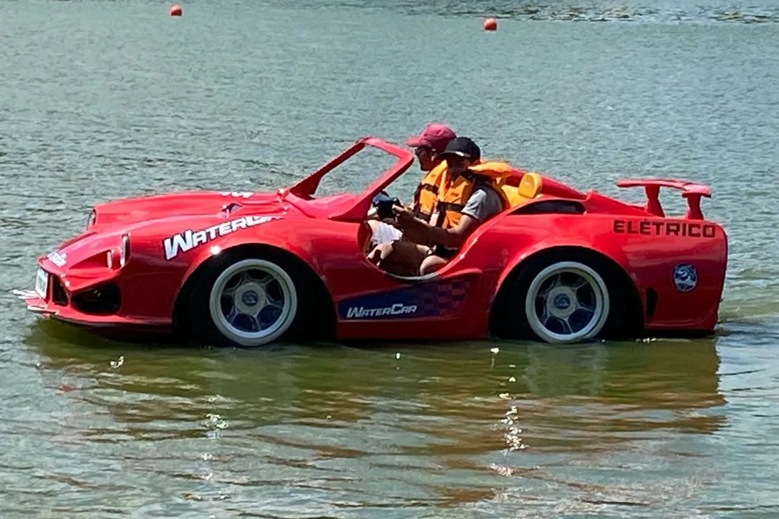 Lagoa do Taquaral terá carrinhos flutuantes em abril; Construção do ponto de partida já começou