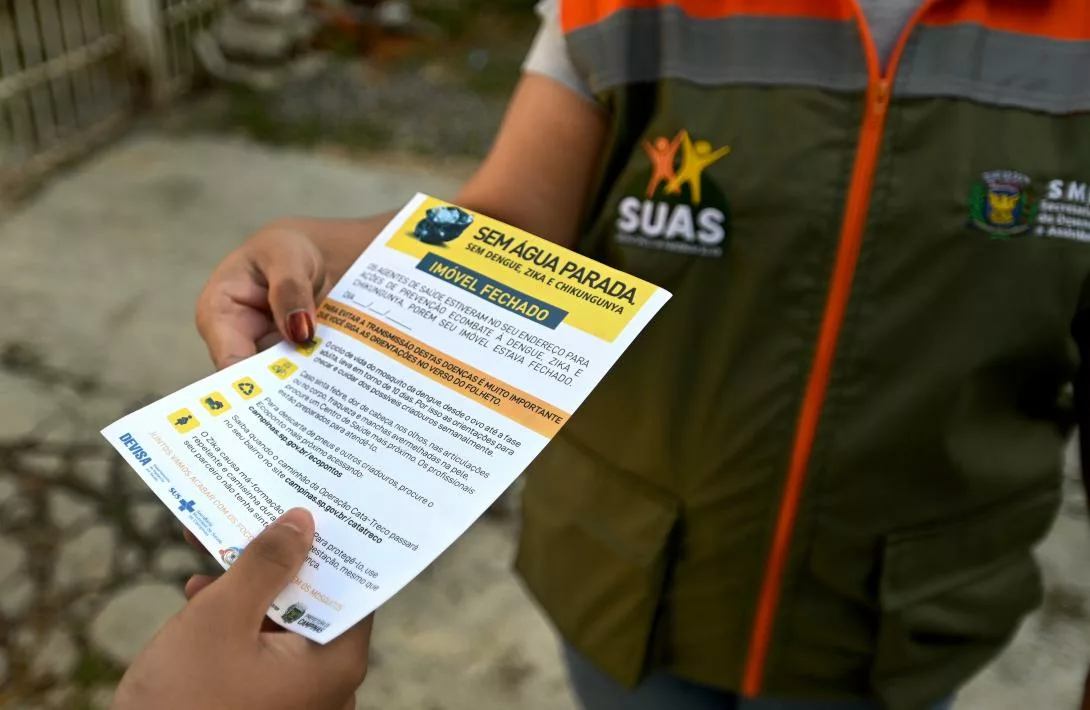 Prefeitura de Campinas atualiza lista de bairros com maior incidência da dengue; 35 bairros estão relacionados