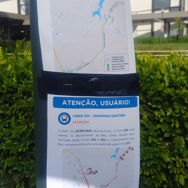 Campinas extingue linha do Shopping Iguatemi e muda atendimento ao Entreverdes